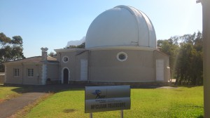 the historic McClean telescope