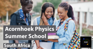 Acornhoek Physics Summer School