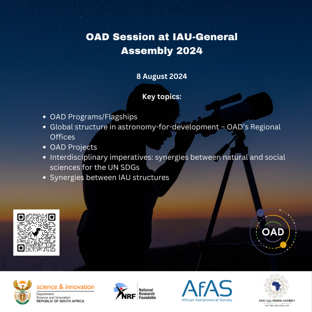 OAD session at IAU General Assembly 2024